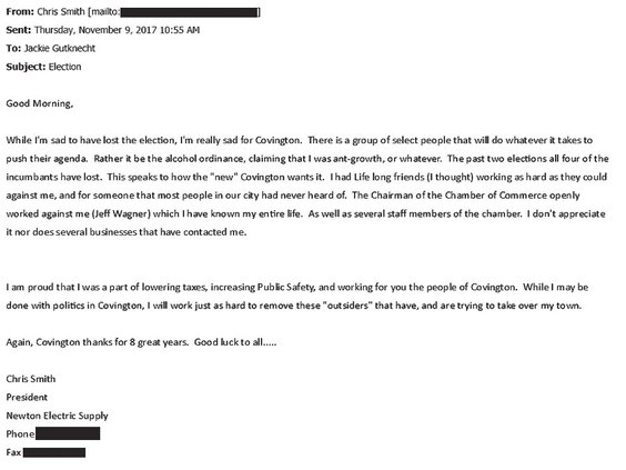 Chris Smith email