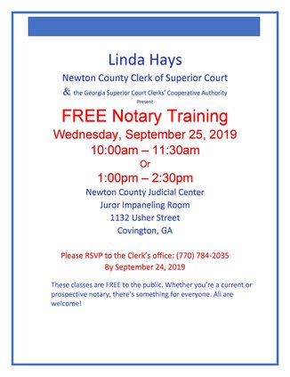 notary training